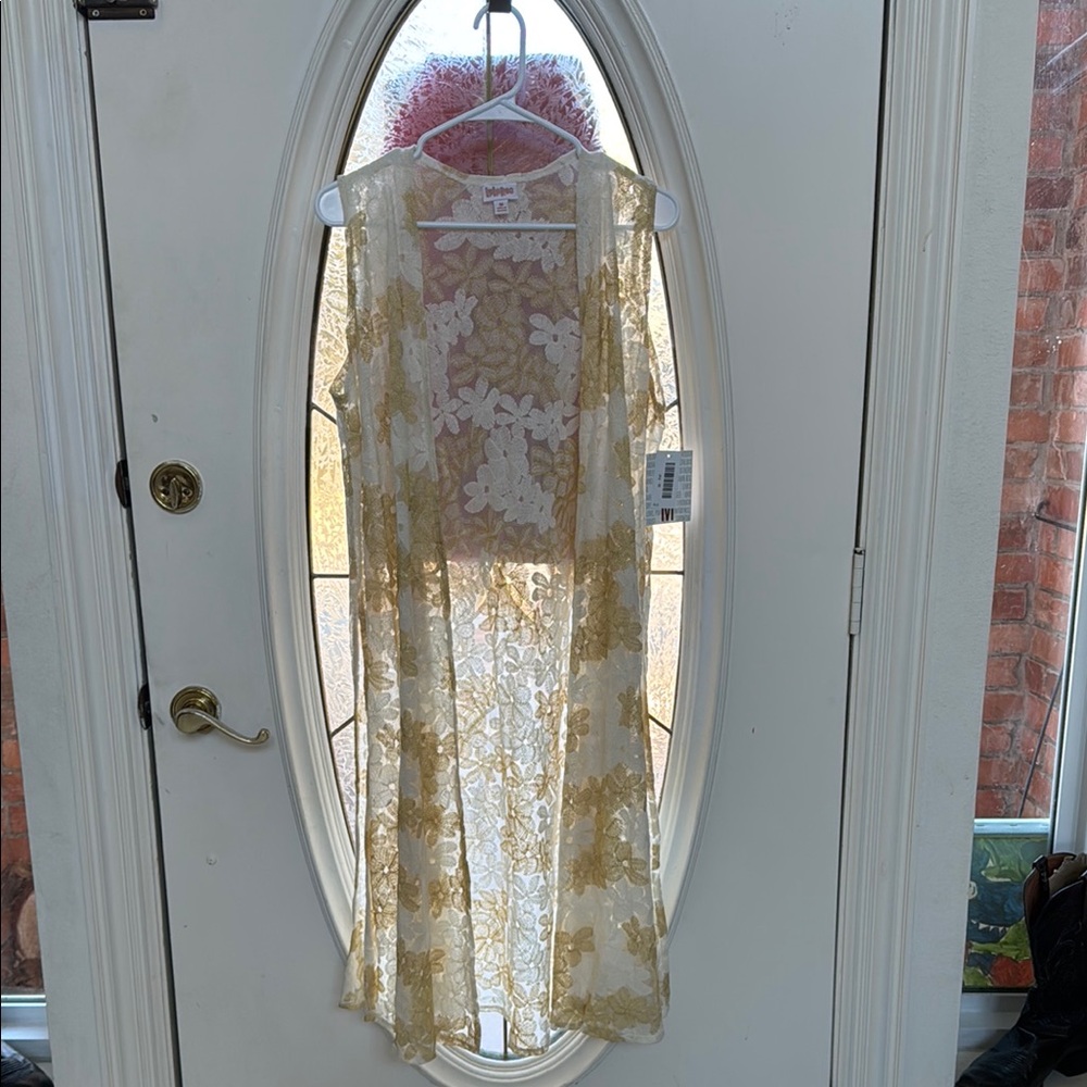 Chic Lace Floral Kimono